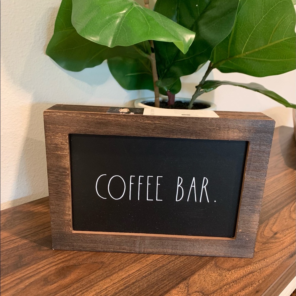 Rae Dunn “Coffee Bar” Sign